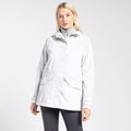 Lunar Grey - Side - Craghoppers Womens-Ladies Waterproof Jacket