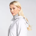 Lunar Grey - Close up - Craghoppers Womens-Ladies Waterproof Jacket