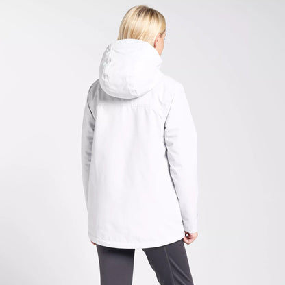 Lunar Grey - Back - Craghoppers Womens-Ladies Waterproof Jacket