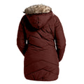 Deep Garnet - Back - Craghoppers Womens-Ladies Lisby Padded Jacket