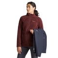 Dark Navy-Deep Garnet - Lifestyle - Craghoppers Womens-Ladies Denise Waterproof Jacket