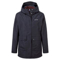 Dark Navy-Deep Garnet - Front - Craghoppers Womens-Ladies Denise Waterproof Jacket