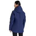 Indigo Blue - Back - Craghoppers Womens-Ladies Caldbeck Waterproof Jacket