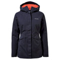 Blue Navy - Front - Craghoppers Womens-Ladies Caldbeck Waterproof Jacket