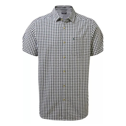 Spruce Green - Front - Craghoppers Mens Centro Short-Sleeved Shirt