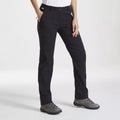 Black - Side - Craghoppers Womens-Ladies Kiwi Pro II Hiking Trousers