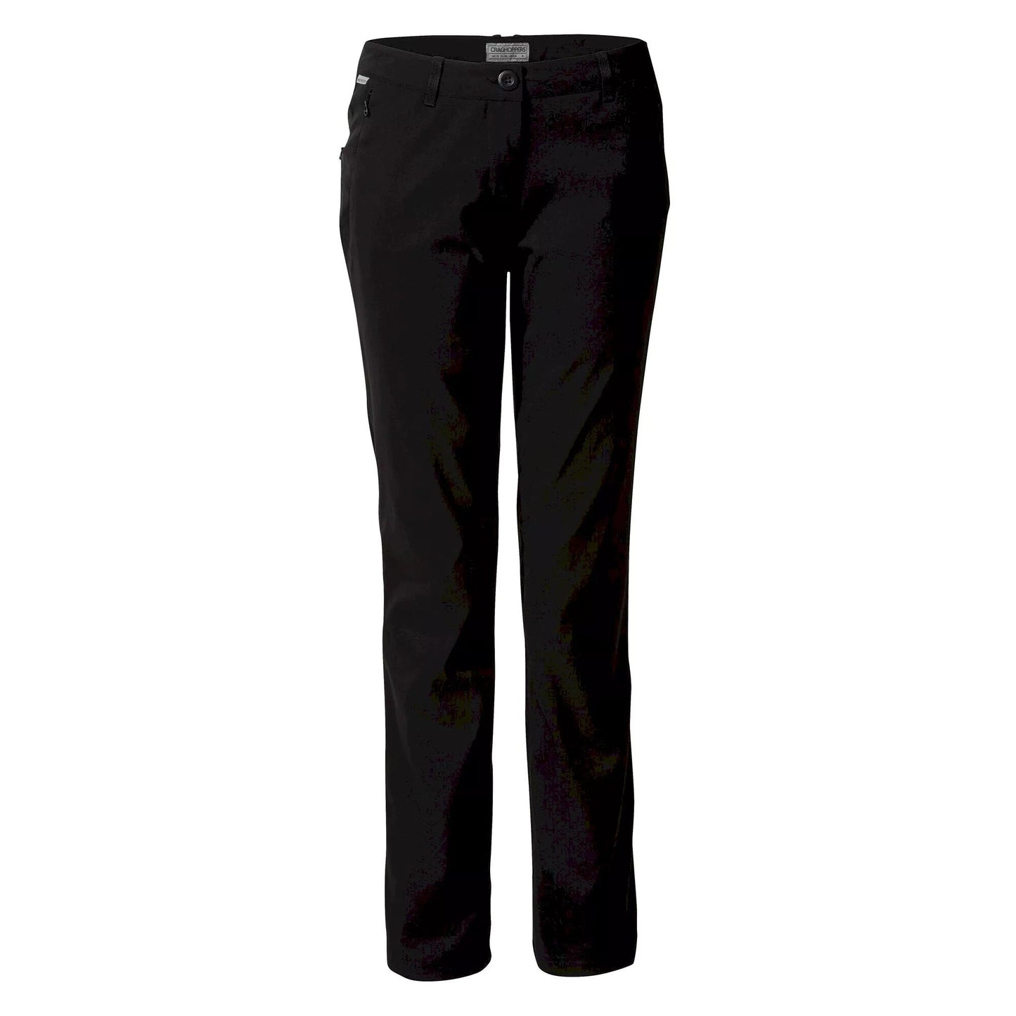 Black - Front - Craghoppers Womens-Ladies Kiwi Pro II Hiking Trousers