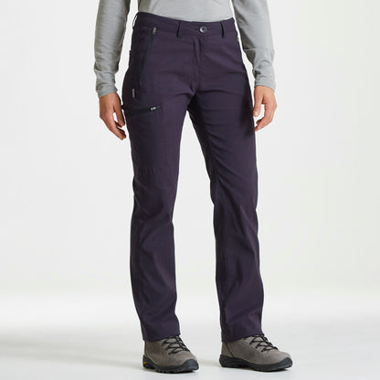 Dark Navy - Pack Shot - Craghoppers Womens-Ladies Expert Kiwi Pro Stretch Trousers