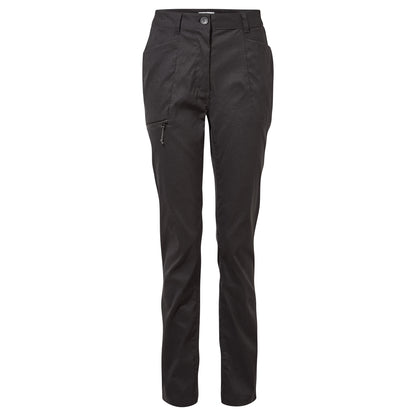 Black - Front - Craghoppers Womens-Ladies Kiwi Pro High Waist Trousers
