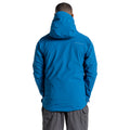 Poseidon Blue - Back - Craghoppers Mens Gryffin Waterproof Jacket