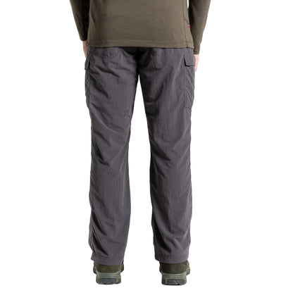 Black Pepper - Back - Craghoppers Mens Nosilife II Cargo Trousers