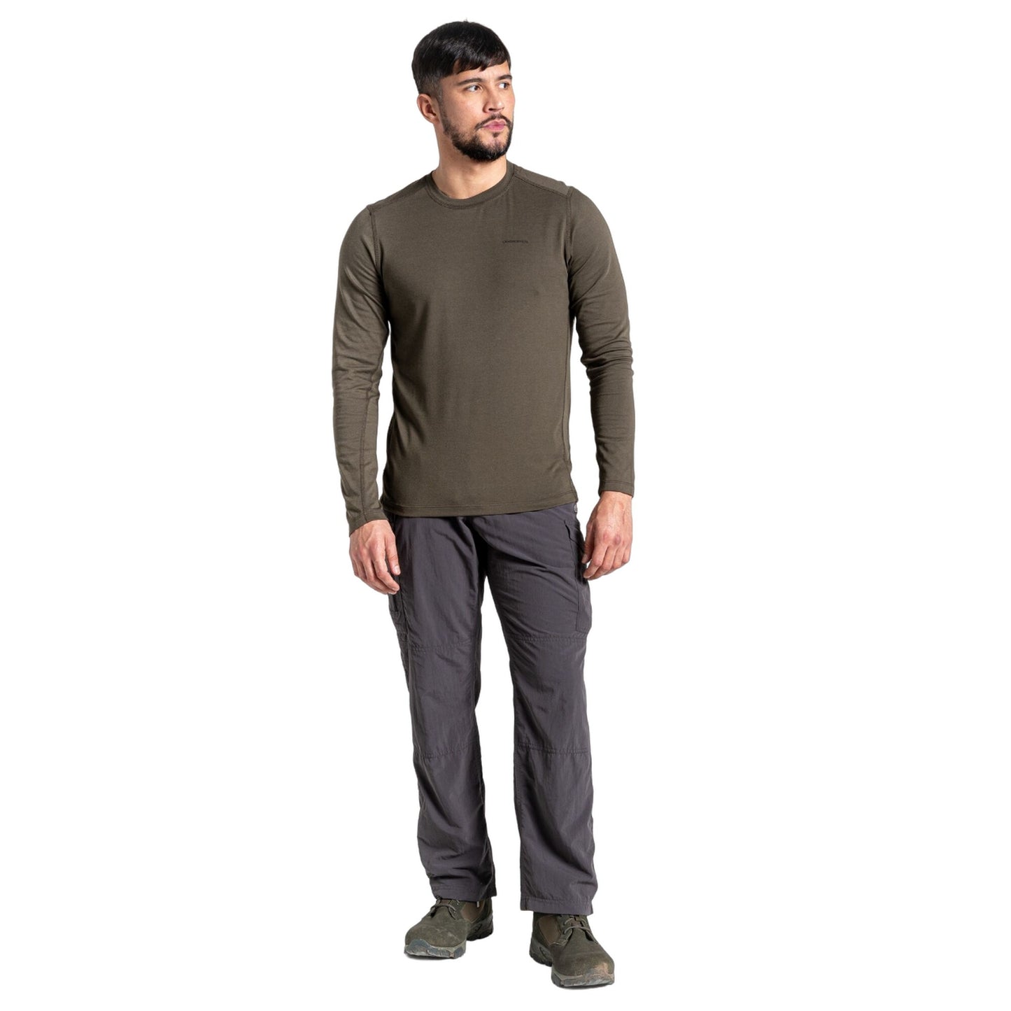 Black Pepper - Pack Shot - Craghoppers Mens Nosilife II Cargo Trousers