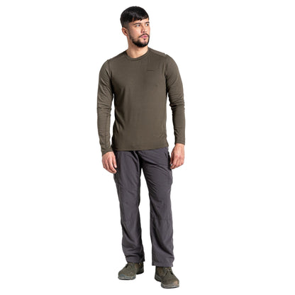 Black Pepper - Pack Shot - Craghoppers Mens Nosilife II Cargo Trousers