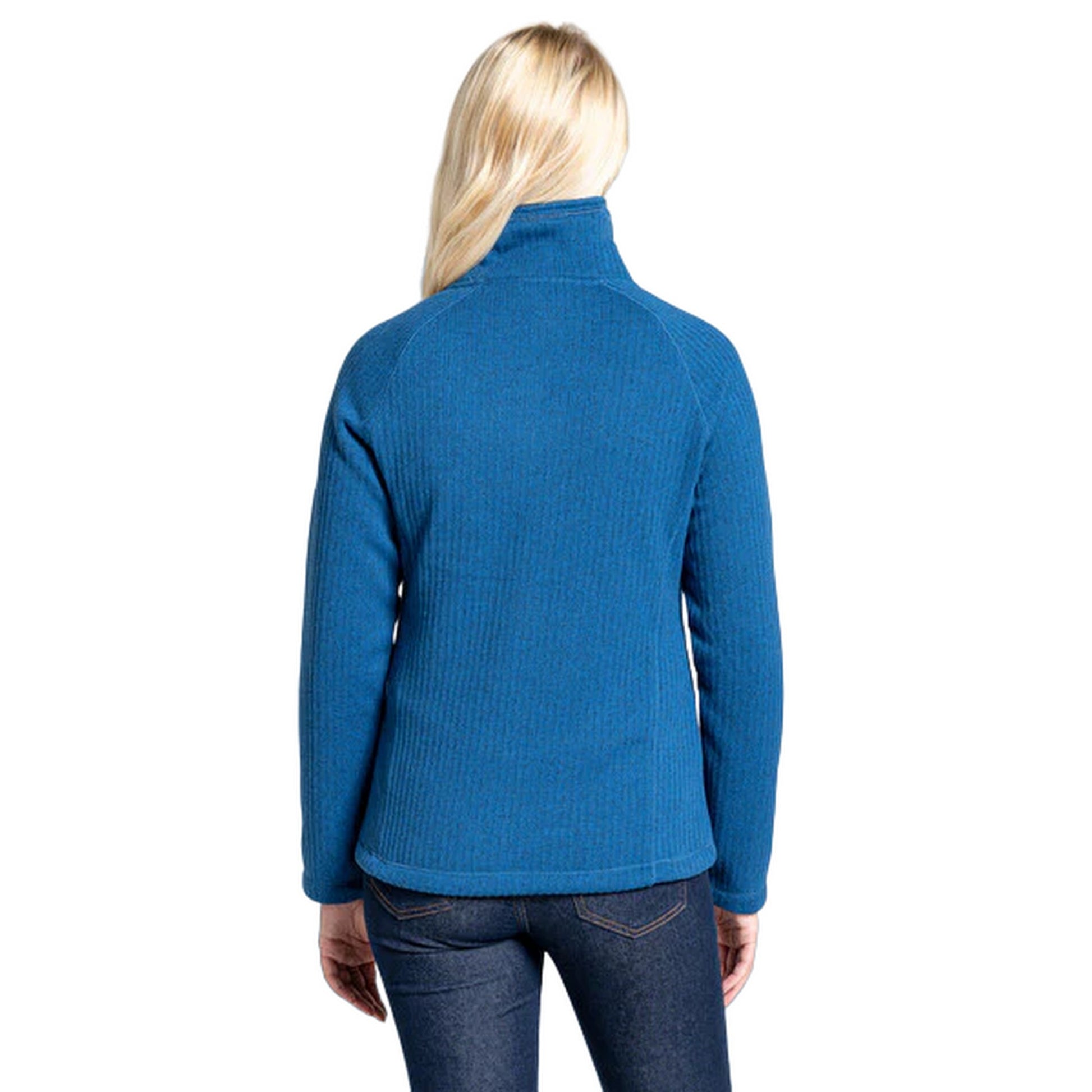 Yale Blue - Back - Craghoppers Womens-Ladies Daphne Fleece Top