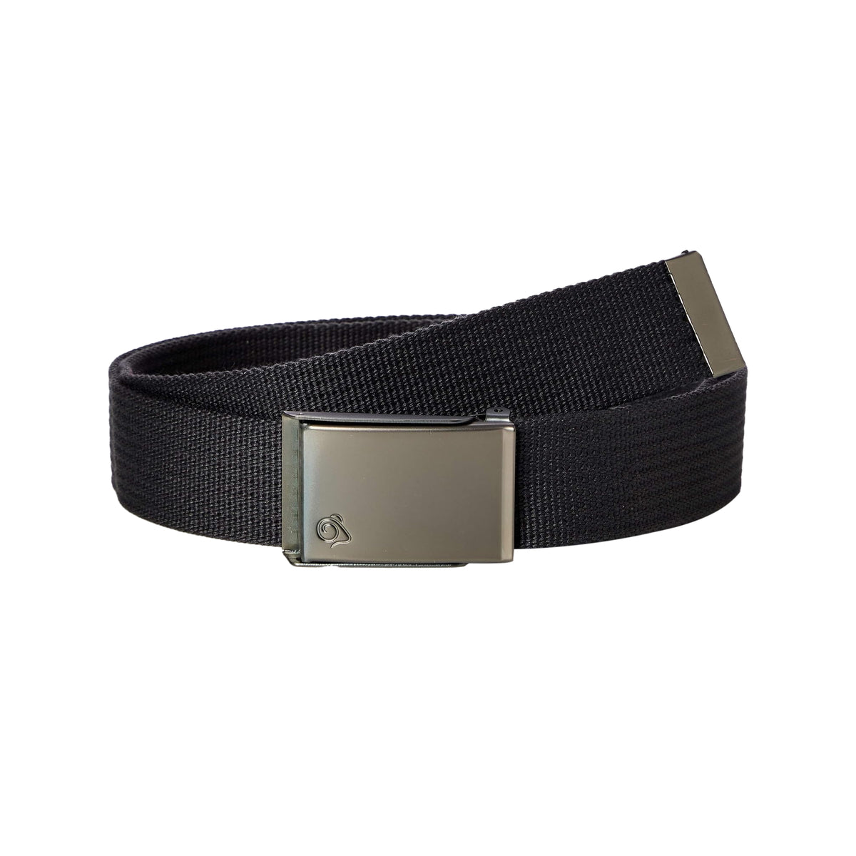 Charcoal - Front - Craghoppers Explorer Logo Belt
