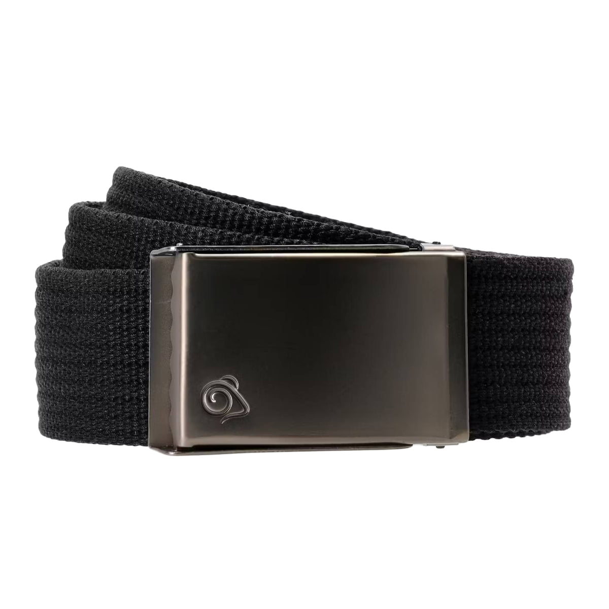 Charcoal - Side - Craghoppers Explorer Logo Belt