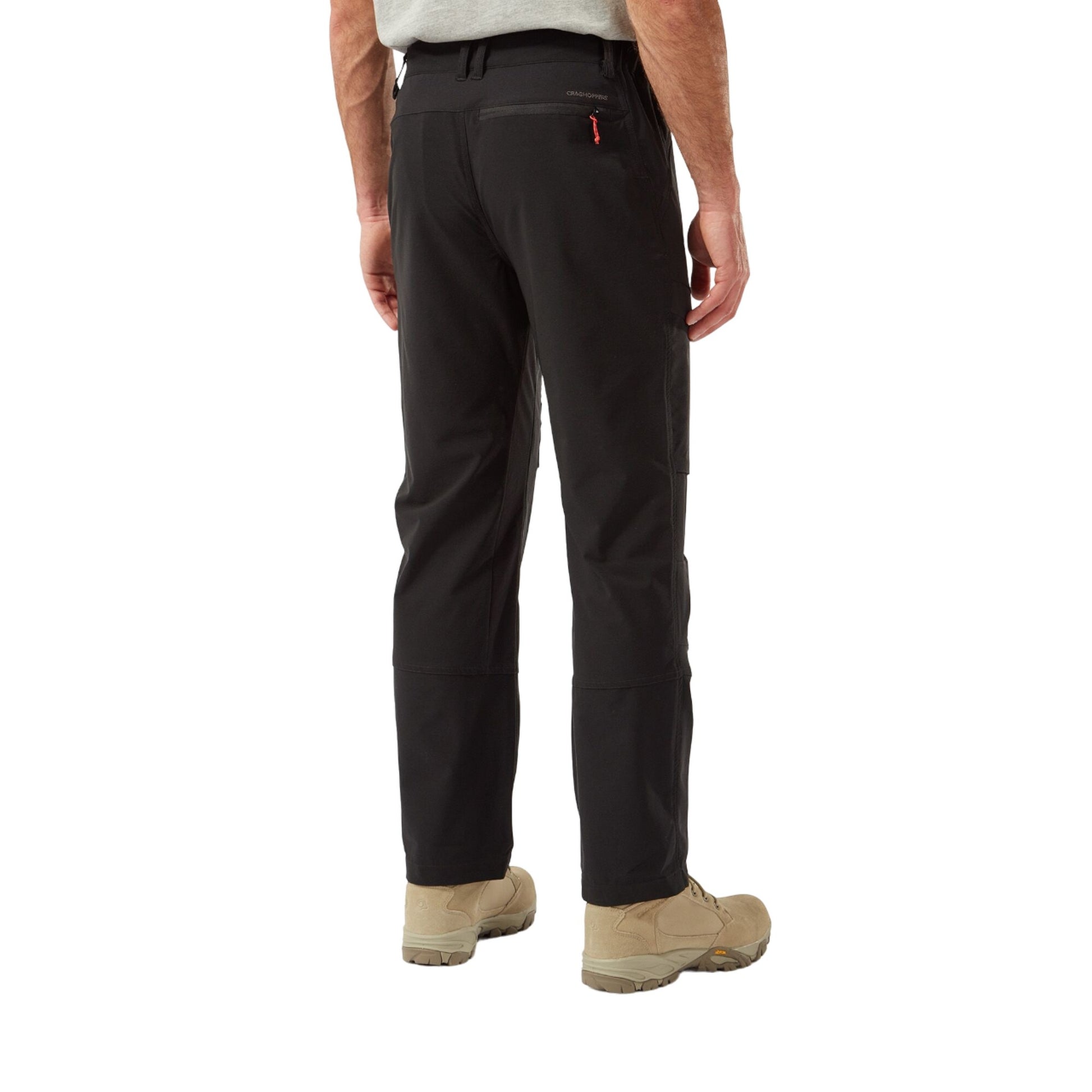 Black-Black - Back - Craghoppers Mens Kiwi Pro Hiking Trousers