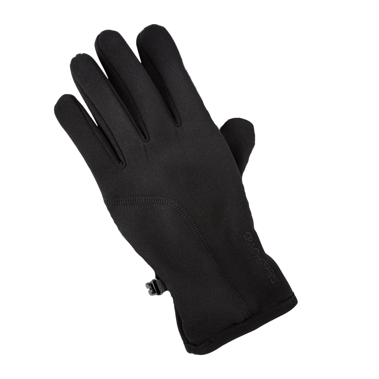 Black - Back - Craghoppers Unisex Adult Pro Stretch Gloves