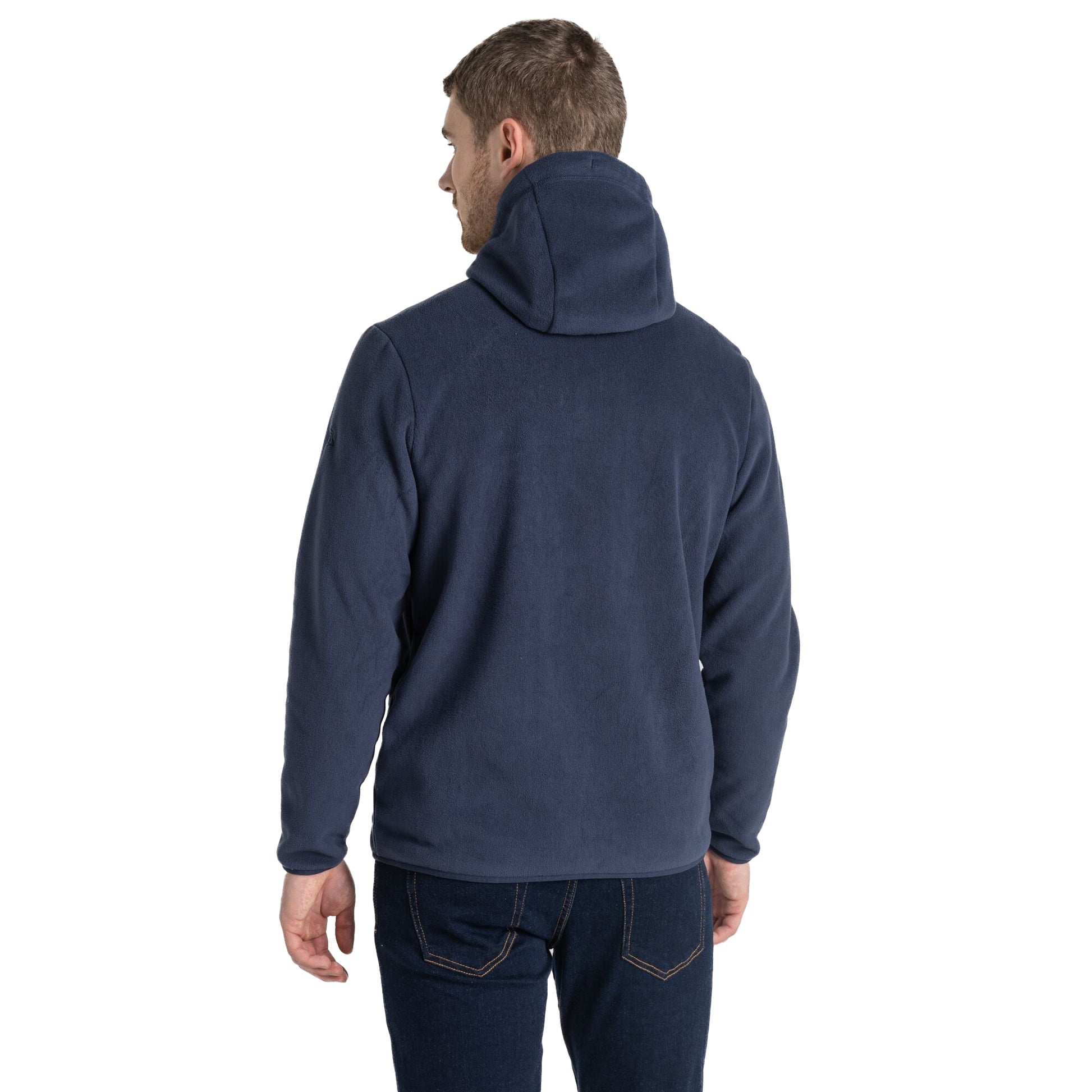 Blue Navy - Back - Craghoppers Mens Colm Full Zip Fleece Jacket