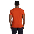 Carnelian Orange - Back - Craghoppers Mens Lucent Sunset Short-Sleeved T-Shirt