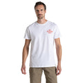 Optic White - Front - Craghoppers Mens Lucent Sunset Short-Sleeved T-Shirt