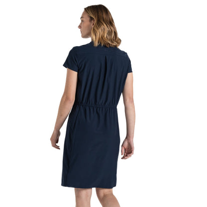 Blue Navy - Back - Craghoppers Womens-Ladies Pro III Nosilife Casual Dress