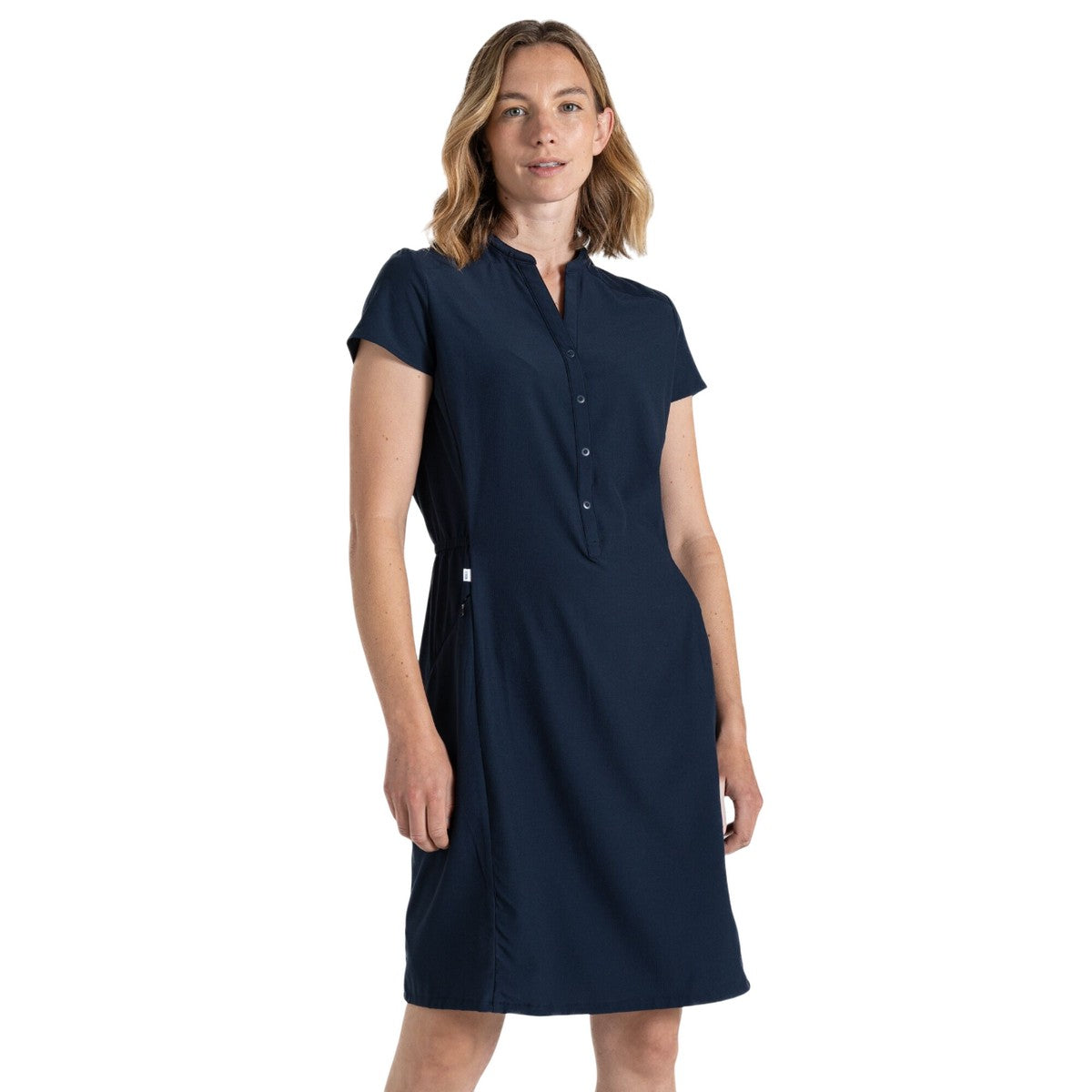Blue Navy - Side - Craghoppers Womens-Ladies Pro III Nosilife Casual Dress
