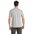 Grey Marl - Back - Craghoppers Mens Lucent Soft Short-Sleeved T-Shirt
