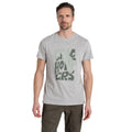 Grey Marl - Side - Craghoppers Mens Lucent Soft Short-Sleeved T-Shirt