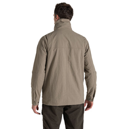 Pebble - Back - Craghoppers Mens Adventure IV Nosilife Jacket