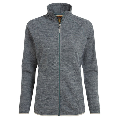 Storm Grey Marl - Front - Craghoppers Womens-Ladies Tarvos Full Zip Fleece Jacket