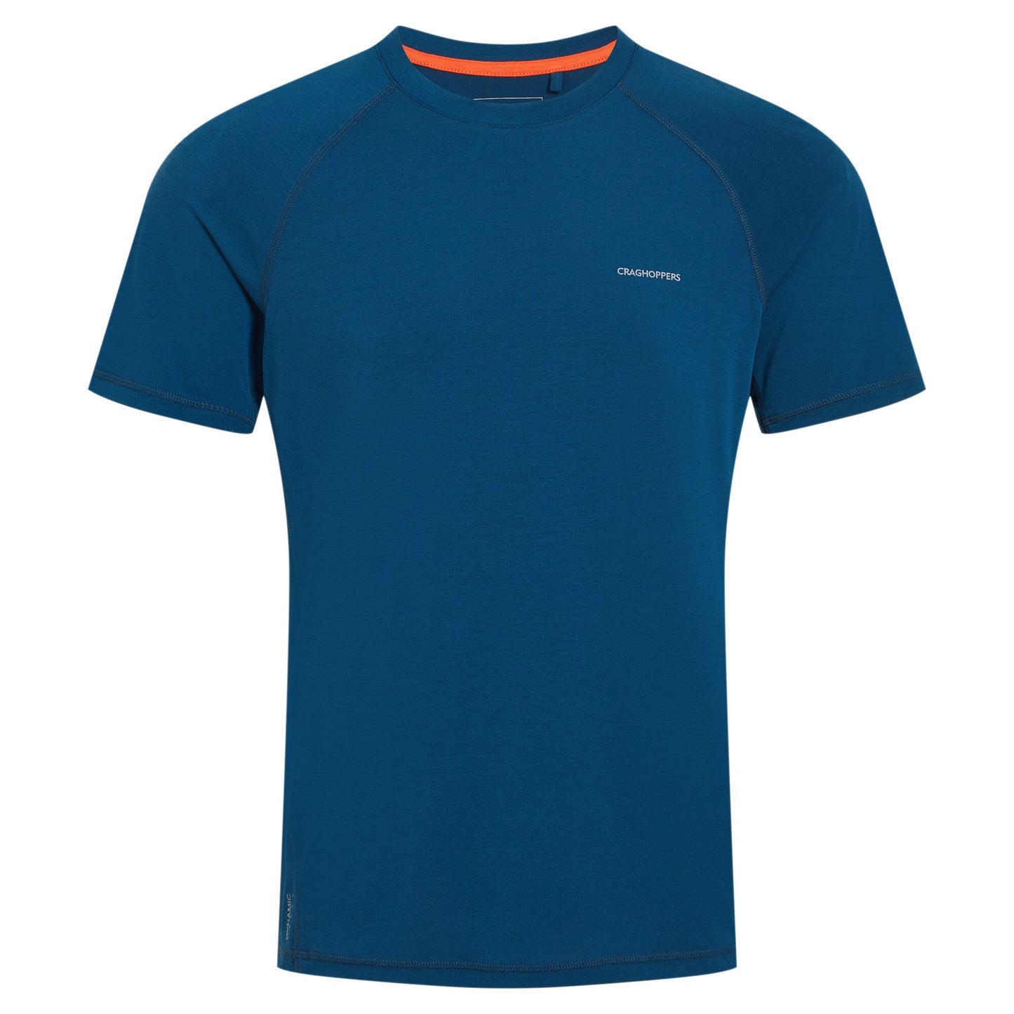 Tourmaline Blue - Front - Craghoppers Mens Dynamic Short-Sleeved T-Shirt