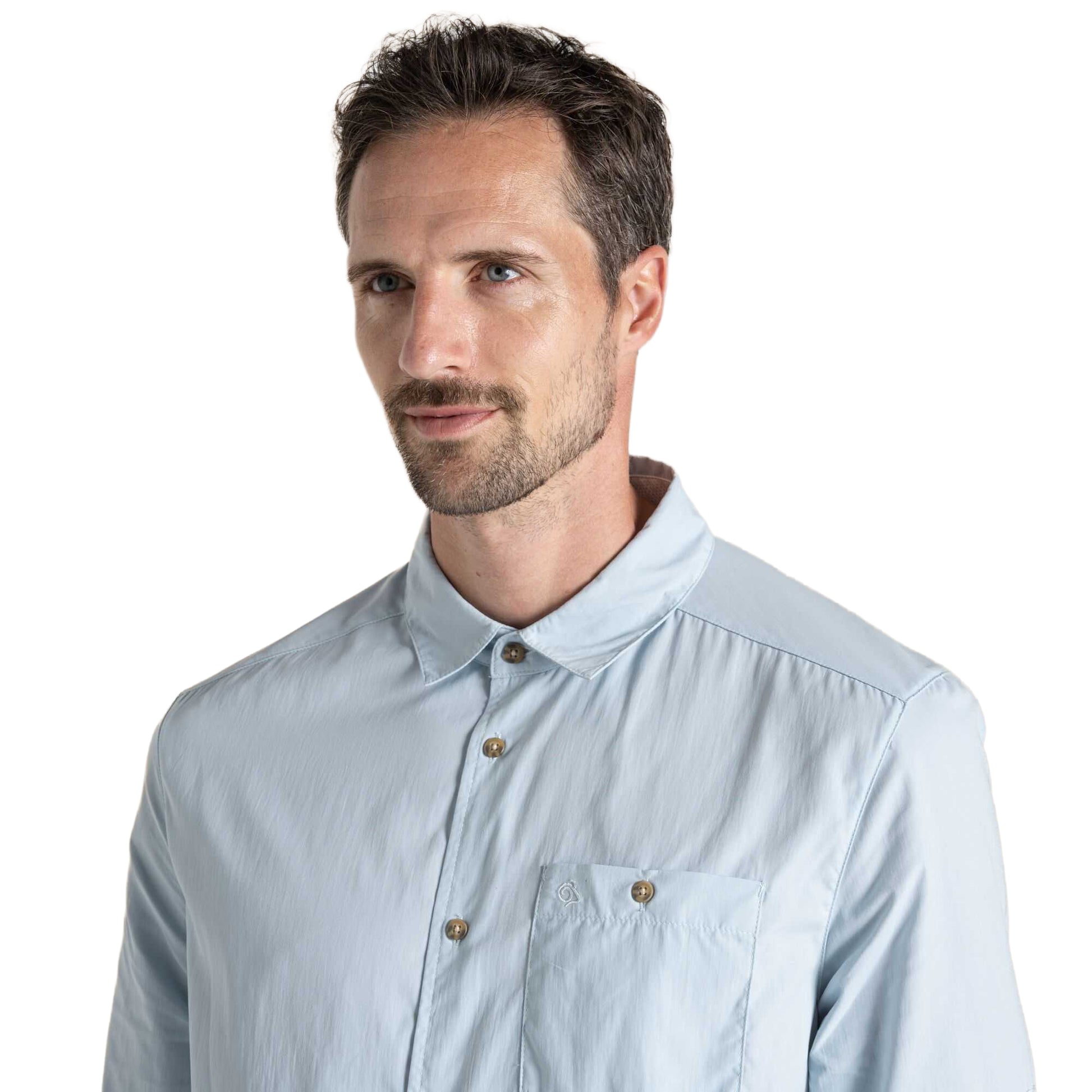 Niagara Blue - Lifestyle - Craghoppers Mens Nuoro II Nosilife Shirt