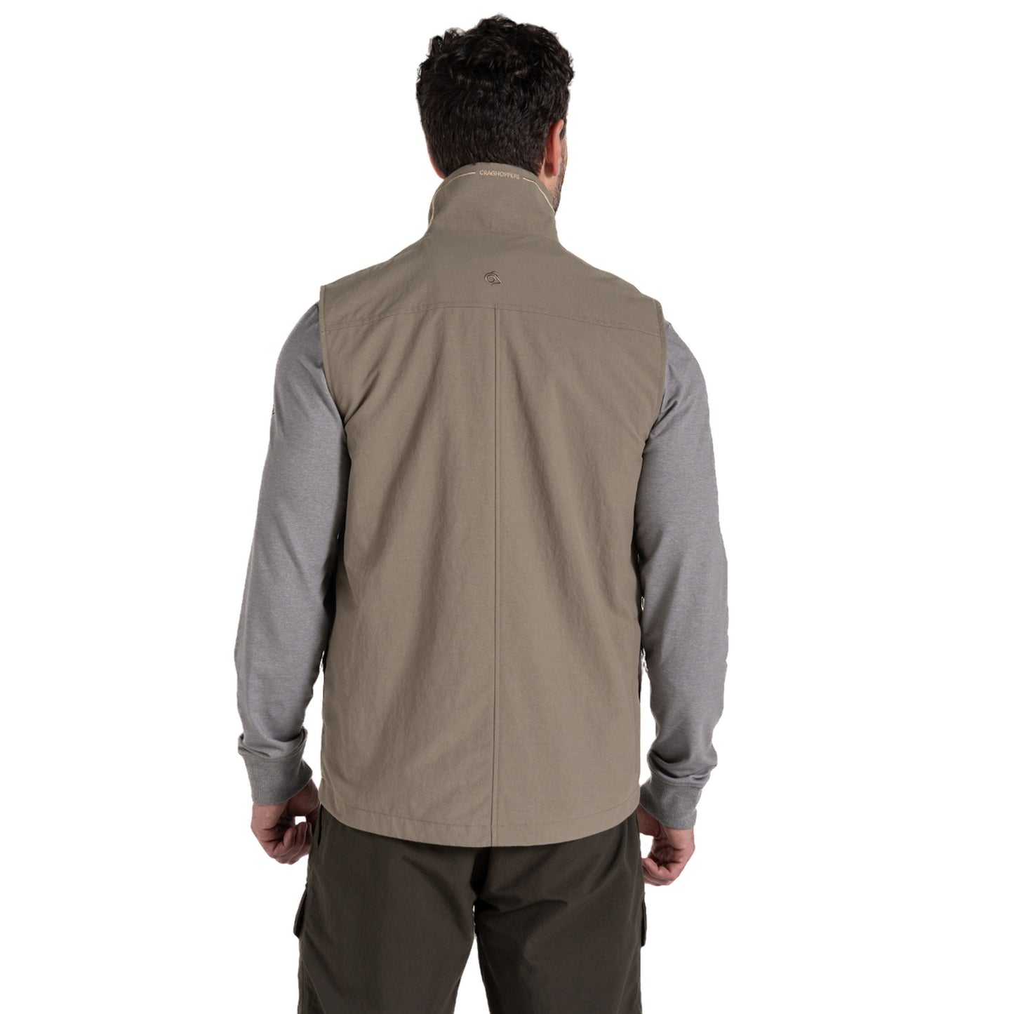 Pebble - Back - Craghoppers Mens Adventure IV Nosilife Gilet