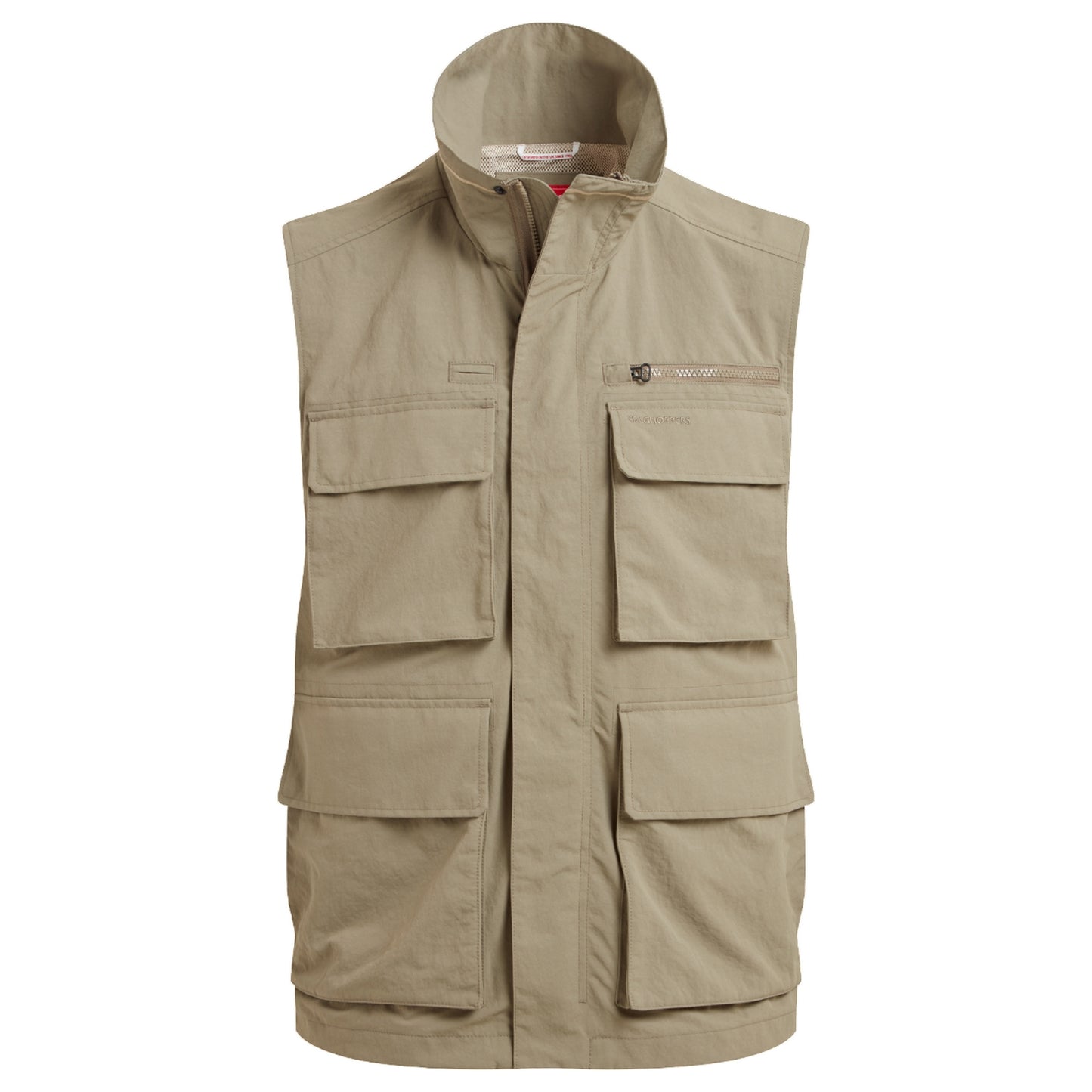 Pebble - Front - Craghoppers Mens Adventure IV Nosilife Gilet