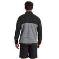 Cloud Grey - Side - Craghoppers Mens Esk Colour Block Melange Half Zip Fleece Top