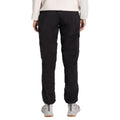 Black - Back - Craghoppers Womens-Ladies Natales Cargo Waterproof Trousers