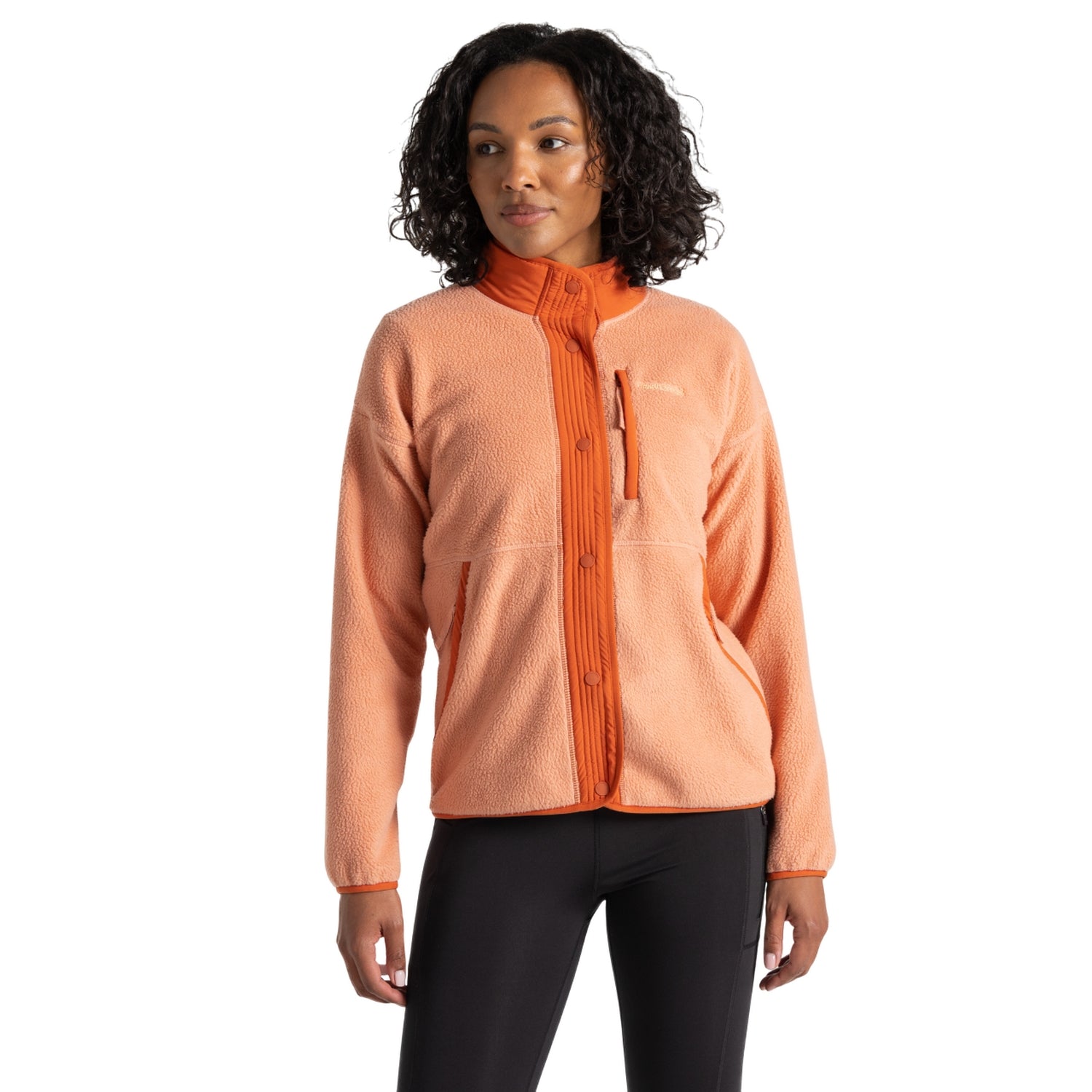 Clay - Side - Craghoppers Womens-Ladies National Trust Oxlip Fleece Jacket