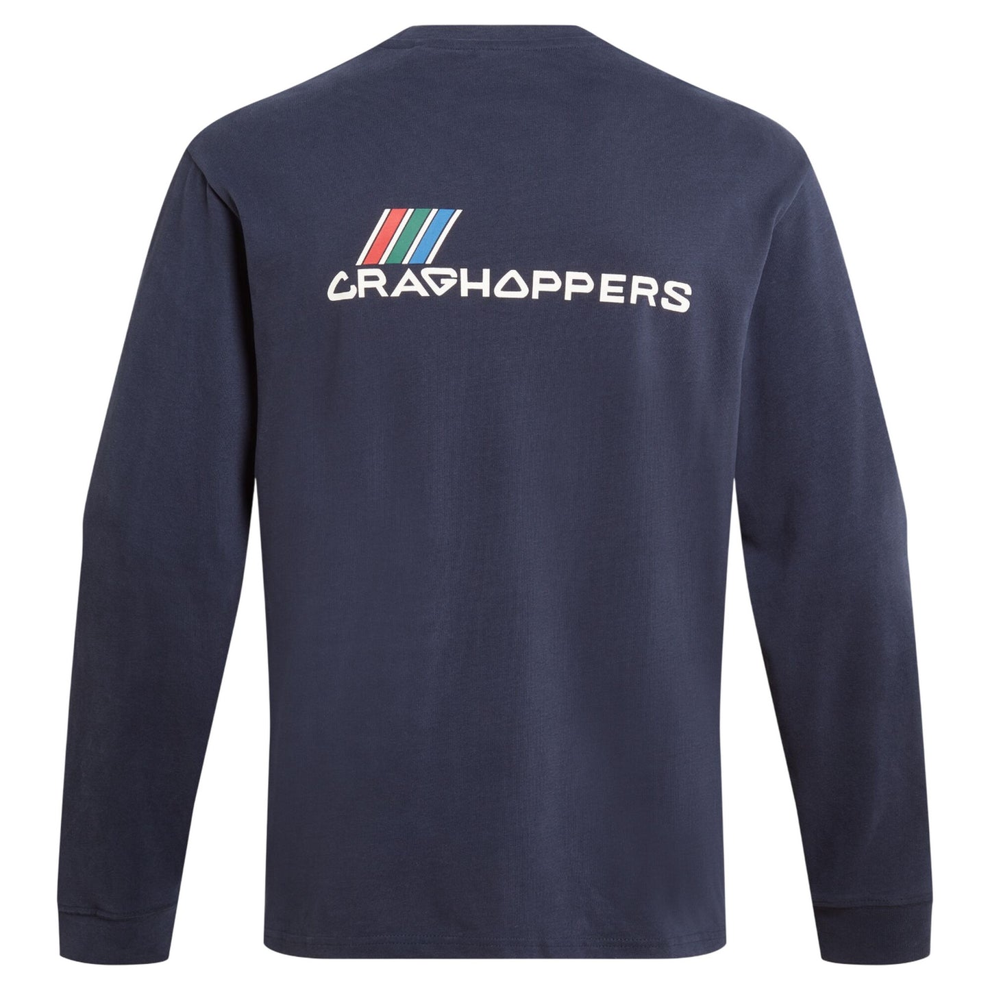 Blue Navy - Back - Craghoppers Mens Dillisk Long-Sleeved T-Shirt