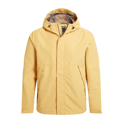 Indian Yellow - Front - Craghoppers Mens Ossus Waterproof Jacket