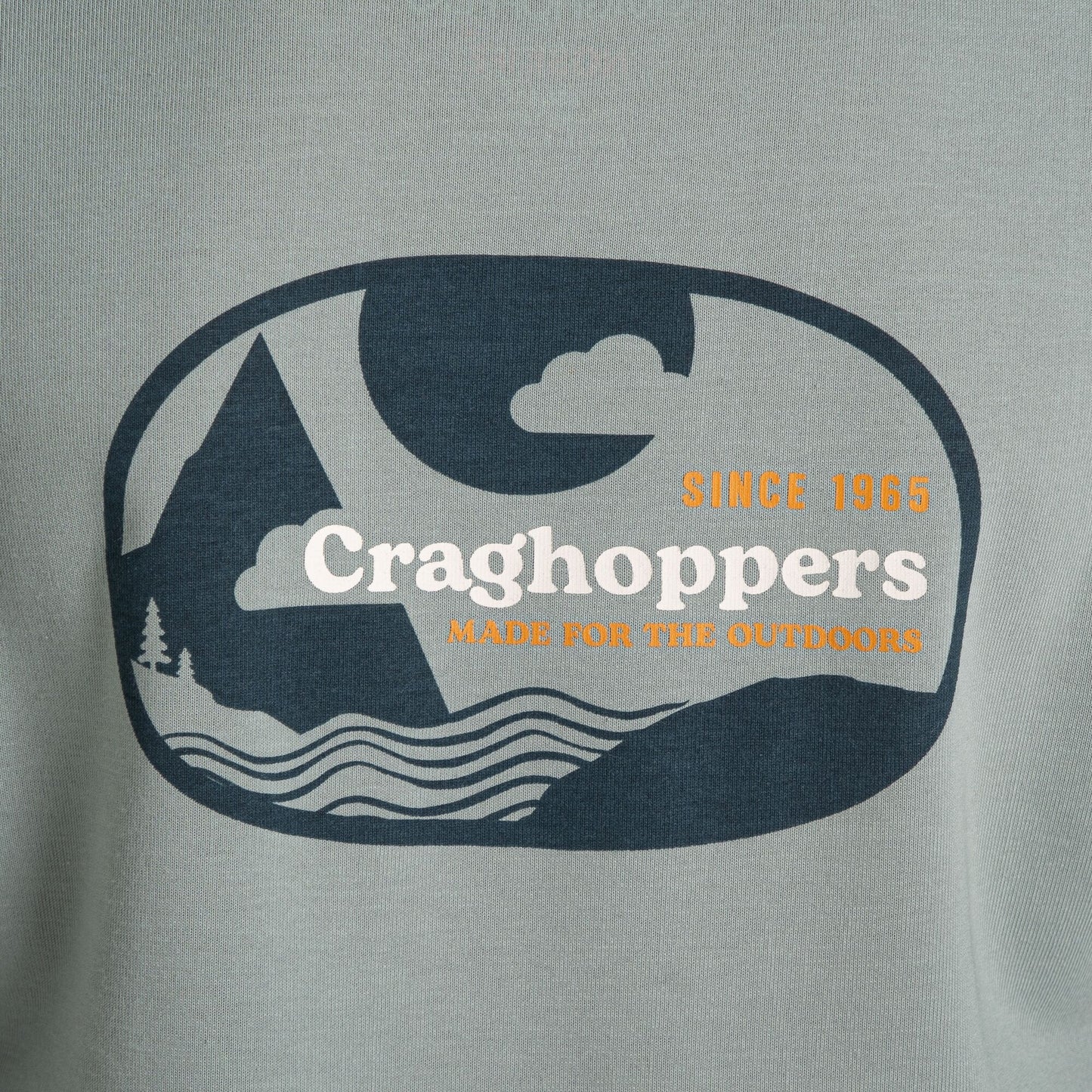 Lichen Green - Lifestyle - Craghoppers Childrens-Kids Cruz Nosilife Long-Sleeved T-Shirt