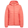 Deep Coral - Front - Craghoppers Womens-Ladies Compresslite VIII Hooded Padded Jacket