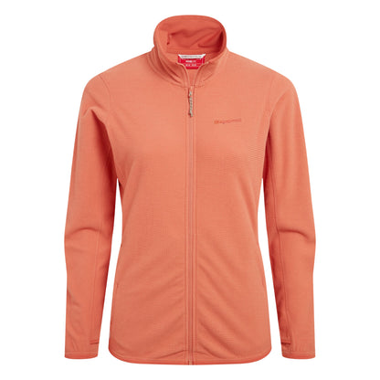 Red Sandstone - Front - Craghoppers Womens-Ladies Anya Nosilife Fleece Jacket