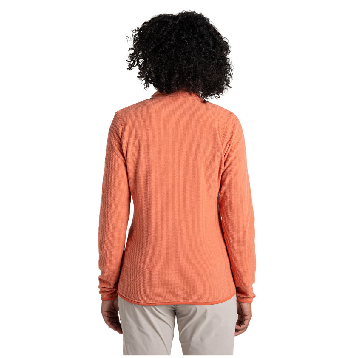 Red Sandstone - Back - Craghoppers Womens-Ladies Anya Nosilife Fleece Jacket