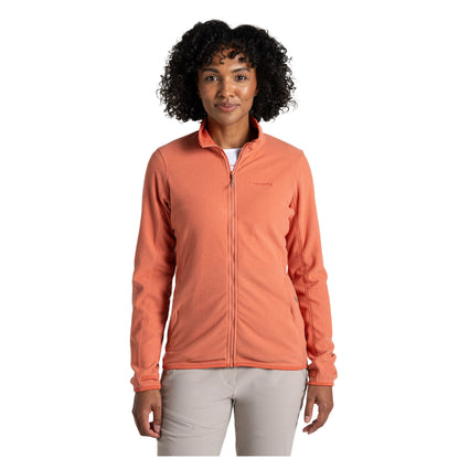 Red Sandstone - Side - Craghoppers Womens-Ladies Anya Nosilife Fleece Jacket