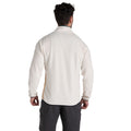 Ecru - Back - Craghoppers Mens CO2 Renu Technology Fleece Jacket