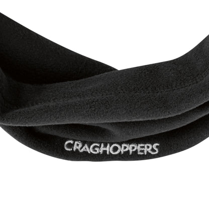 Black - Back - Craghoppers Sindon Logo Neck Gaiter