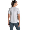 Lunar Grey - Back - Craghoppers Womens-Ladies Ellie Short-Sleeved T-Shirt