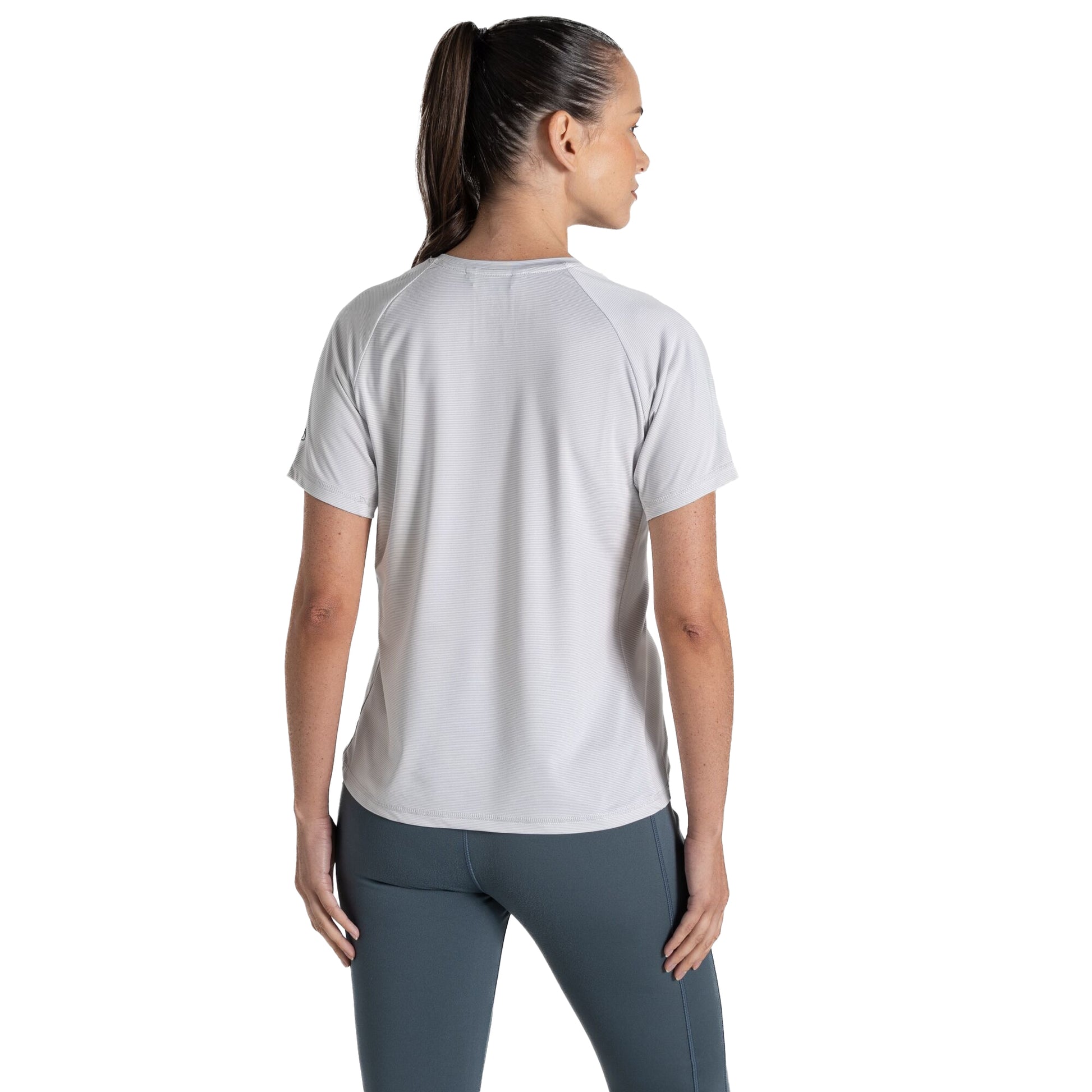 Lunar Grey - Back - Craghoppers Womens-Ladies Ellie Short-Sleeved T-Shirt
