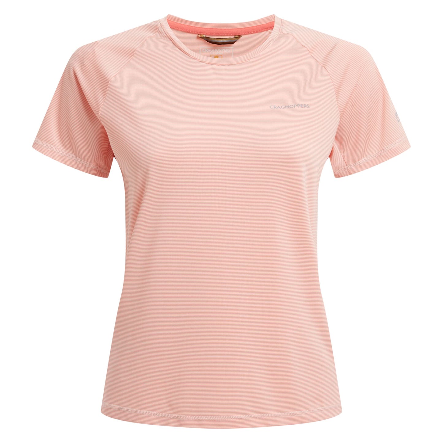 Pink Peach - Front - Craghoppers Womens-Ladies Ellie Short-Sleeved T-Shirt